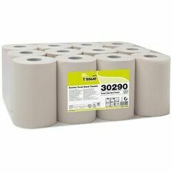 Celtex papīra dvieļi E-Tissue MINIPULL 2 kārtas 68m Ø13 gaiši brūni (12/720) $
