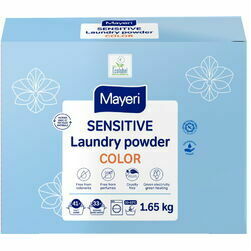 MAYERI Sensitive Color veļas pulveris 1,65kg (4/408)