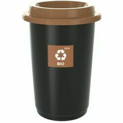 Waste bin 50L BIO BIN brown for bio waste